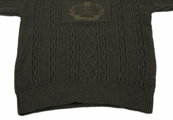 楽天市場】【中古】 バーバリーズBurberrys' フロントロゴ刺繍ケーブル