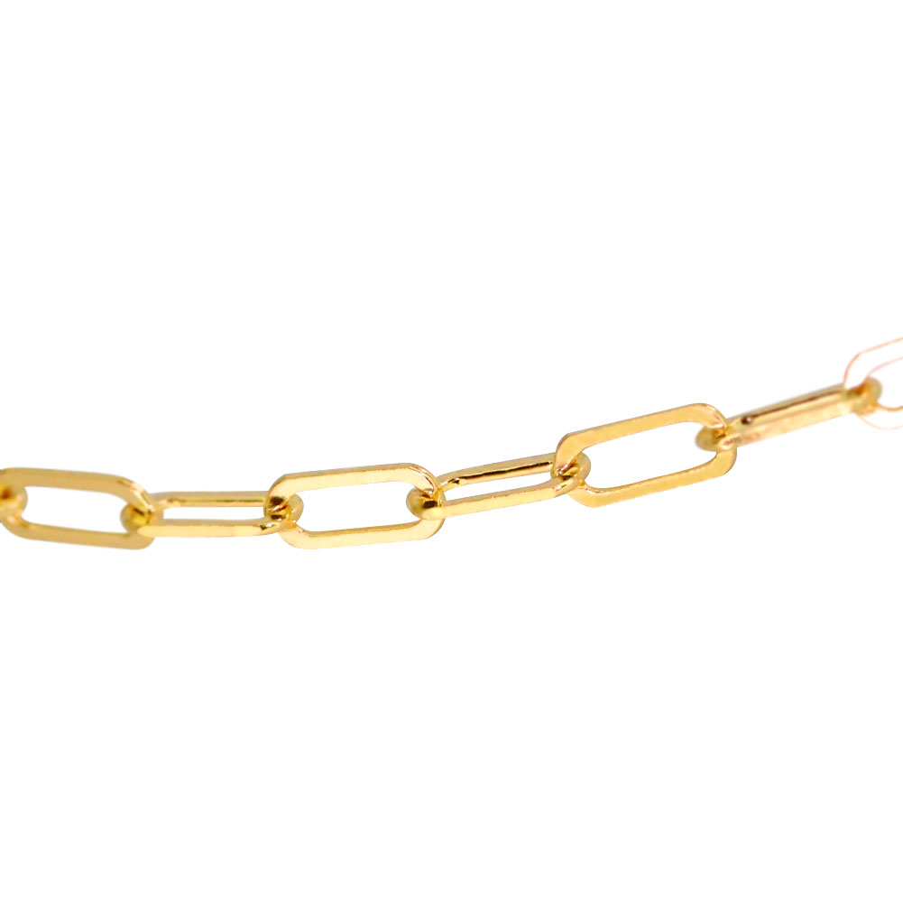 楽天市場】24金 ブレスレット メンズ ペーパークリップ 純金 チェーン