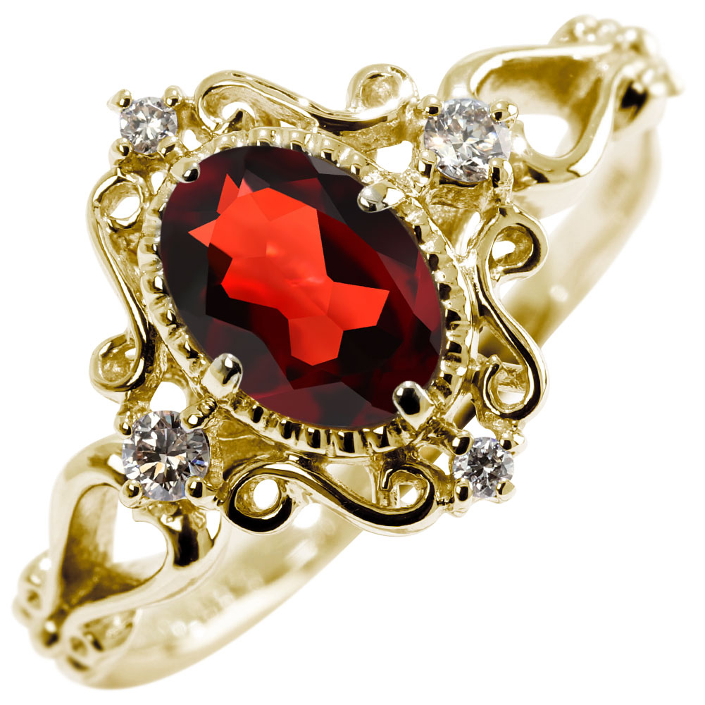 楽天市場】指輪 シルバー ガーネット リング SV925 ガーネットリング 1