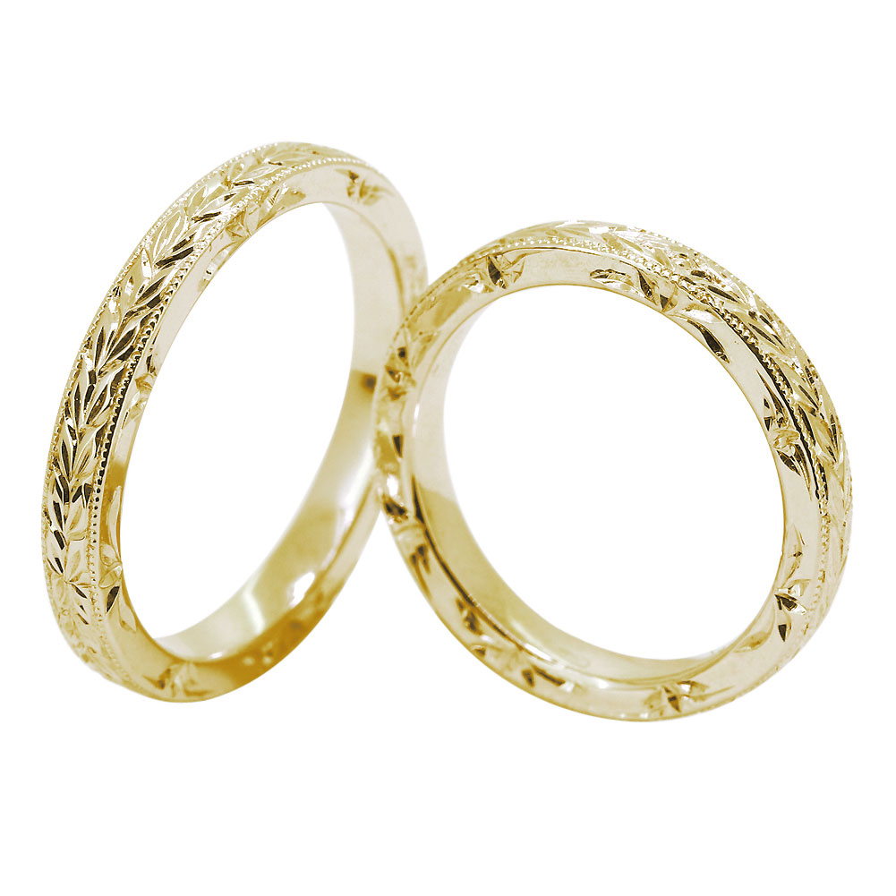 楽天市場】ペアリング 指輪 カップル 2個セット 10金 10k メンズ