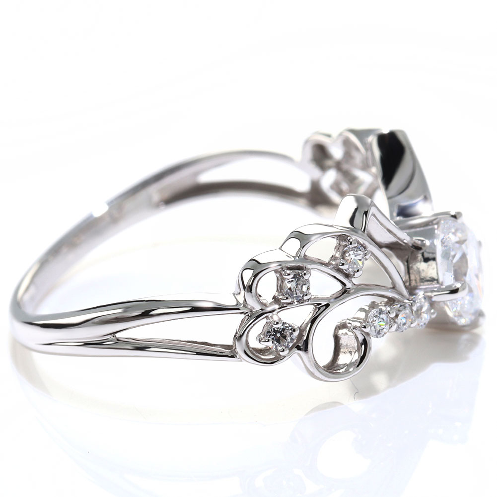 楽天市場】ダイヤモンド リング 鑑定書付き 婚約指輪 ダイヤモンド