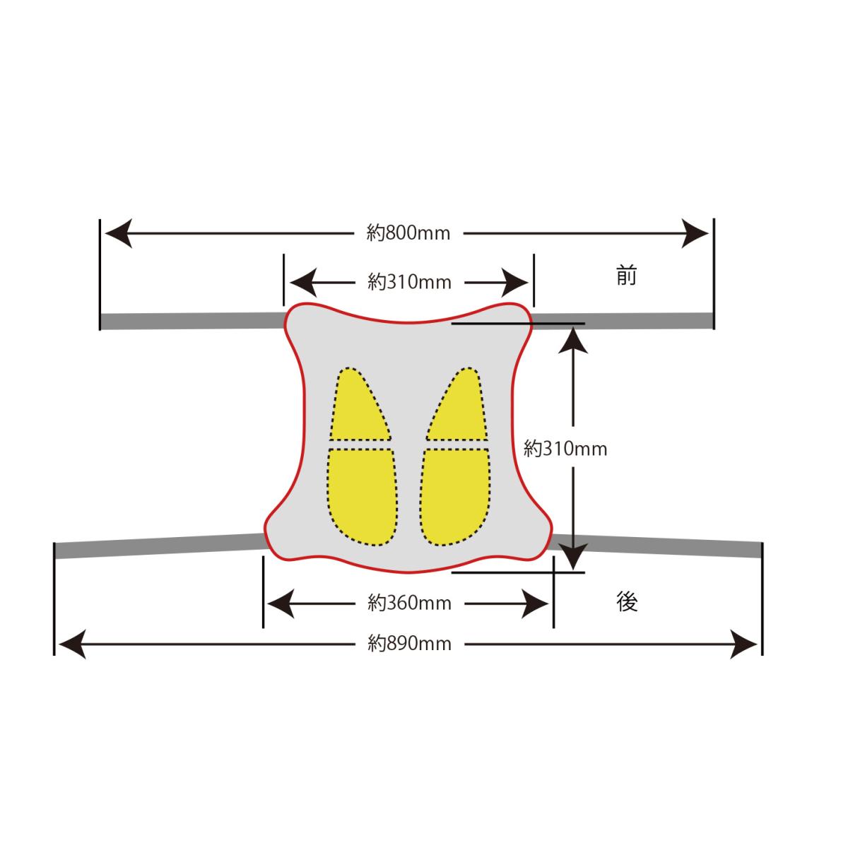 楽天市場】EFFEX (エフェックス) ゲルザブ R バイクシート 巻きつけ