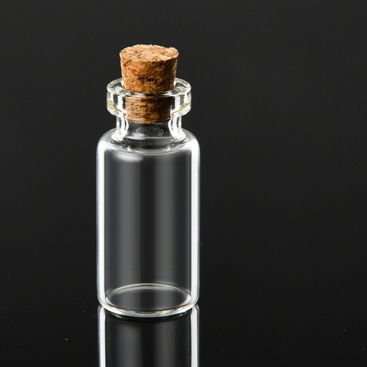 楽天市場】送料無料 ガラス瓶 1ml 2ml 3ml 5ml 6ml コルク栓 コルク瓶