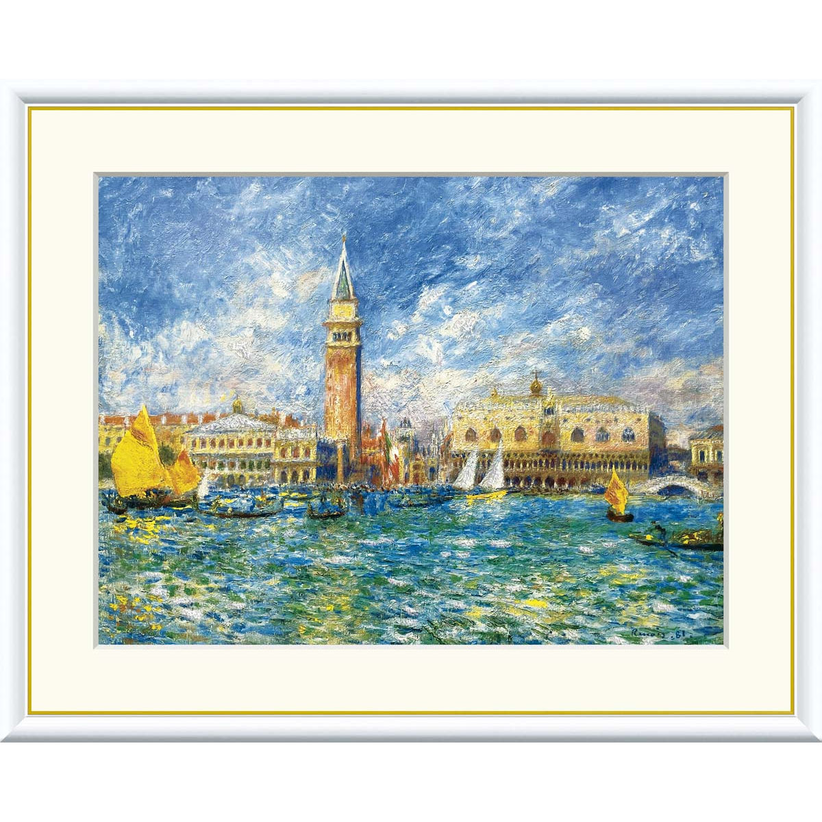 楽天市場】絵画 世界の名画 ヴェネツィアのパラッツォ・ドゥカーレ
