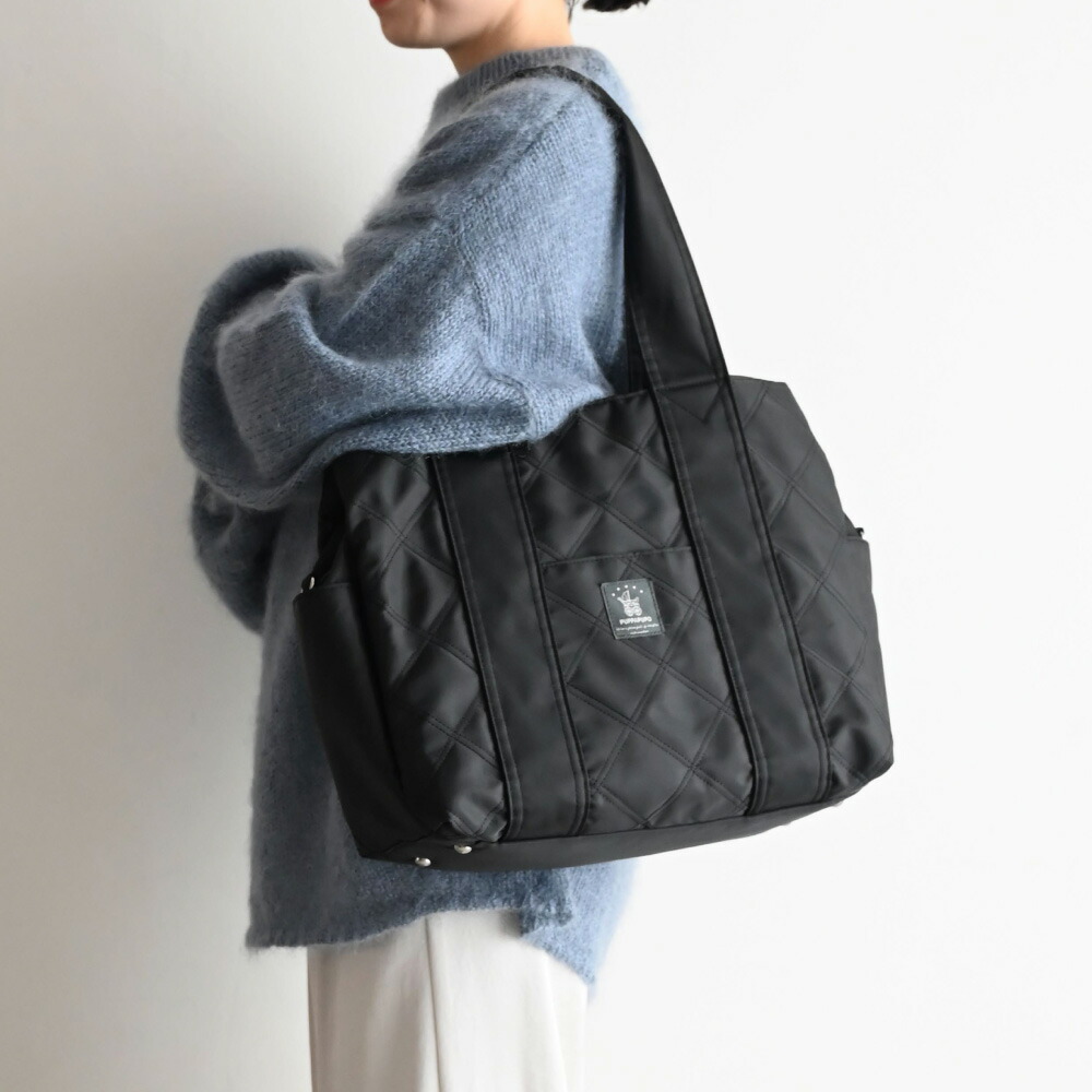 楽天市場】マザーズバッグ トート 肩掛け 2WAY はっ水加工 自立