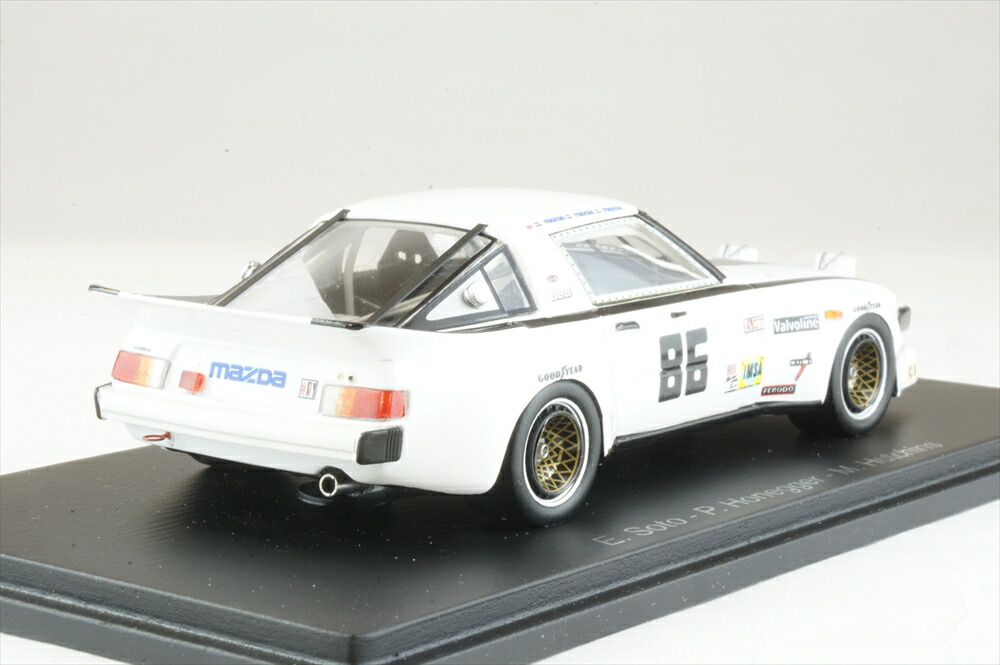 楽天市場】スパーク 1/43 マツダ RX-7 No.86 1980 ル・マン24時間 E