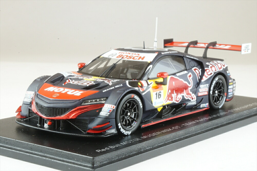 楽天市場】スパーク 1/43 Red Bull MOTUL MUGEN NSX-GT No.16 TEAM Red