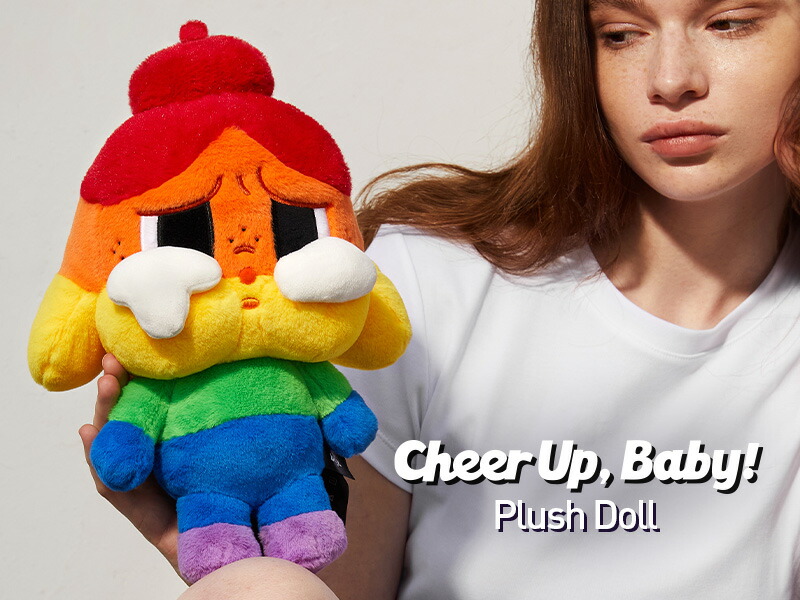 楽天市場】CRYBABY CHEER UP, BABY! ぬいぐるみ : POP MART JAPAN 楽天