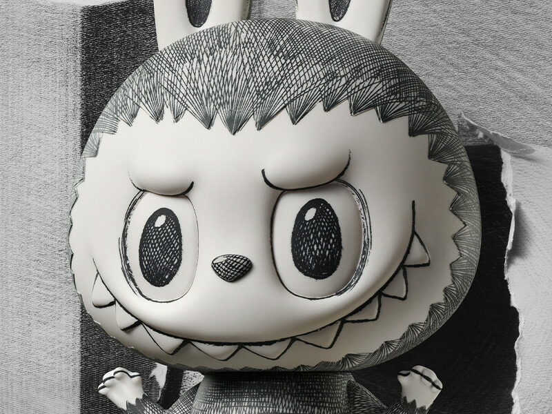 楽天市場】【今だけP10倍！公式POP MART】MEGA LABUBU 400% Sketch