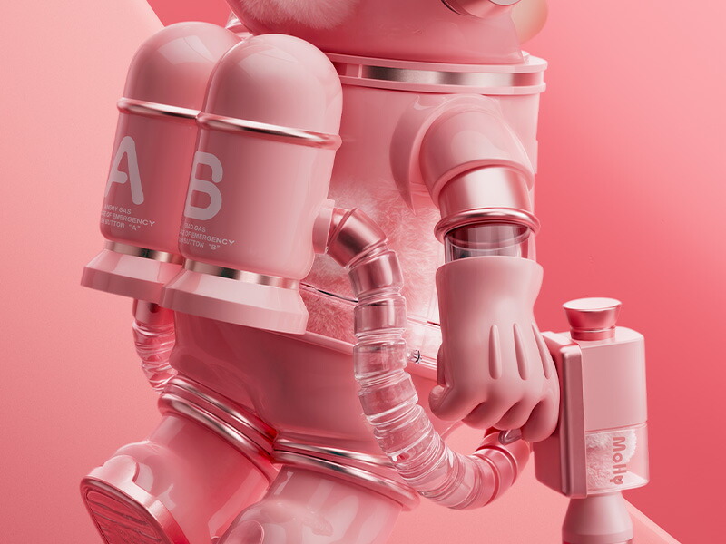 楽天市場】【今だけP10倍！公式POP MART】MEGA SPACE MOLLY 400