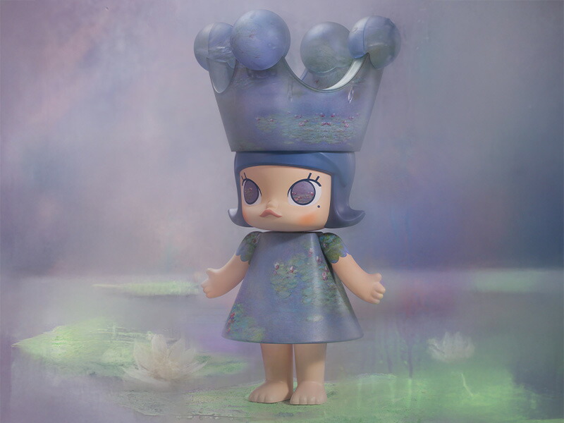 楽天市場】MEGA ROYAL MOLLY 400% Monet-Les Nympheas : POP MART