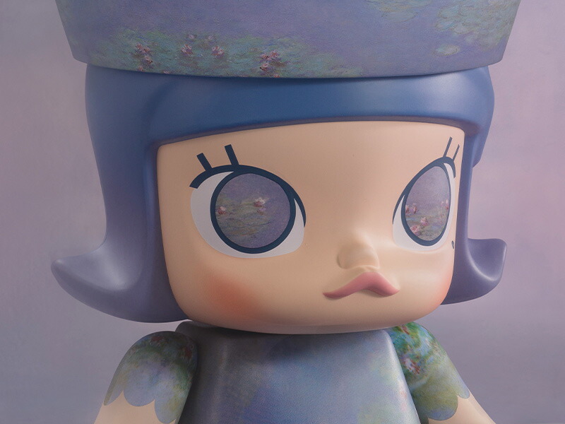 楽天市場】MEGA ROYAL MOLLY 400% Monet-Les Nympheas : POP MART