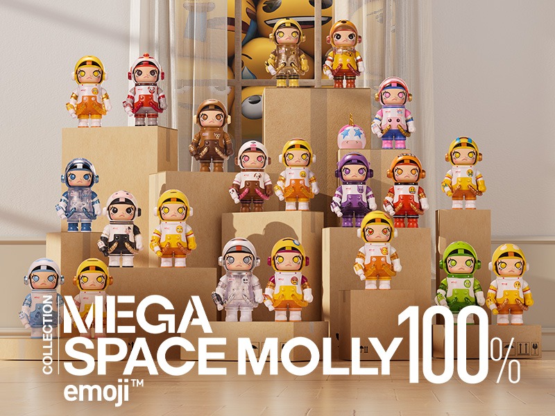 楽天市場】【今だけP10倍！公式POP MART】MEGA SPACE MOLLY 100