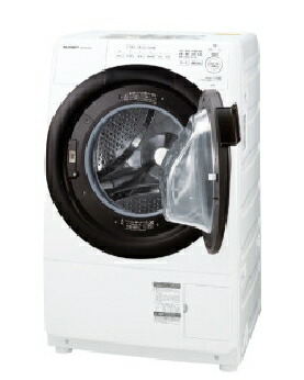 楽天市場】シャープ ドラム式洗濯乾燥機 ES-S7G-WRの通販