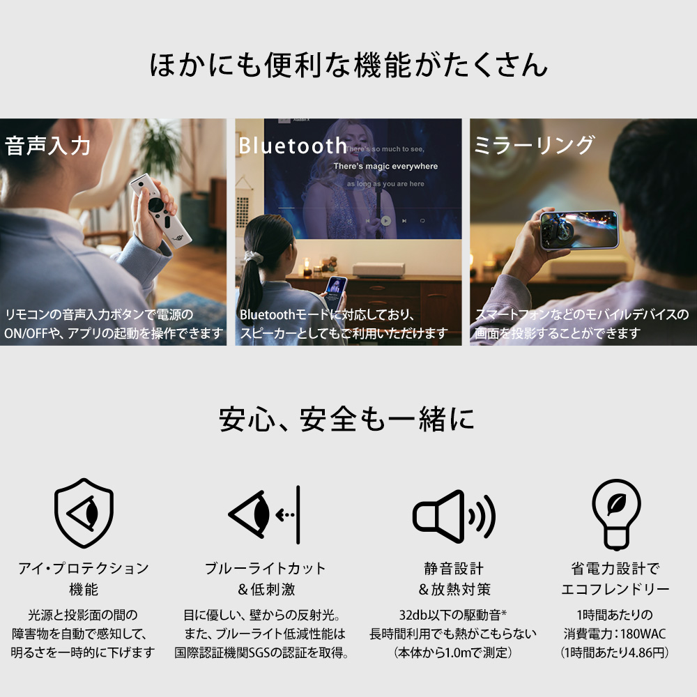 楽天市場】【期間限定29,960円OFF】Aladdin Marca 超短焦点