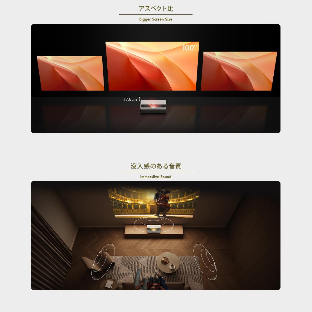 楽天市場】【期間限定79,900円OFF】Aladdin Marca Max 超短焦点