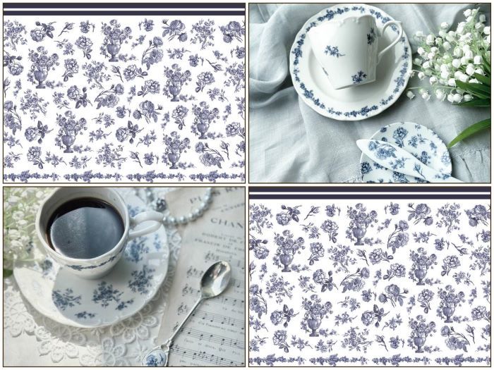 楽天市場】ポーセラーツ 転写紙 【セット割】 アンティークローズ転写