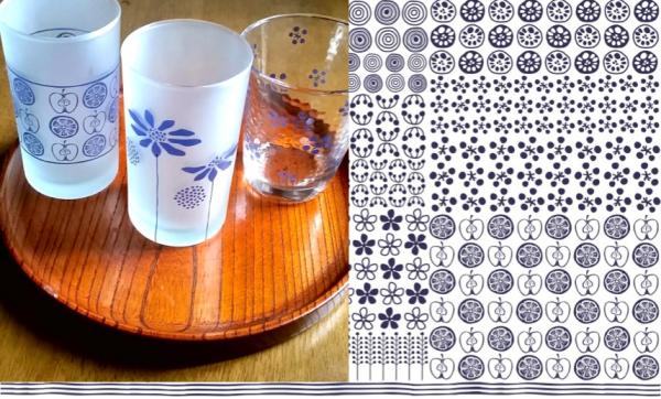 楽天市場】ポーセラーツ 転写紙 【ガラス用】禅-zen- 転写紙 紺色