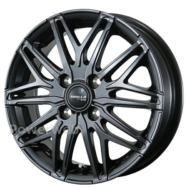 楽天市場】[ホイール1本(単品)] TOPY SIBILLA NEXT W45 14インチ×4.5J