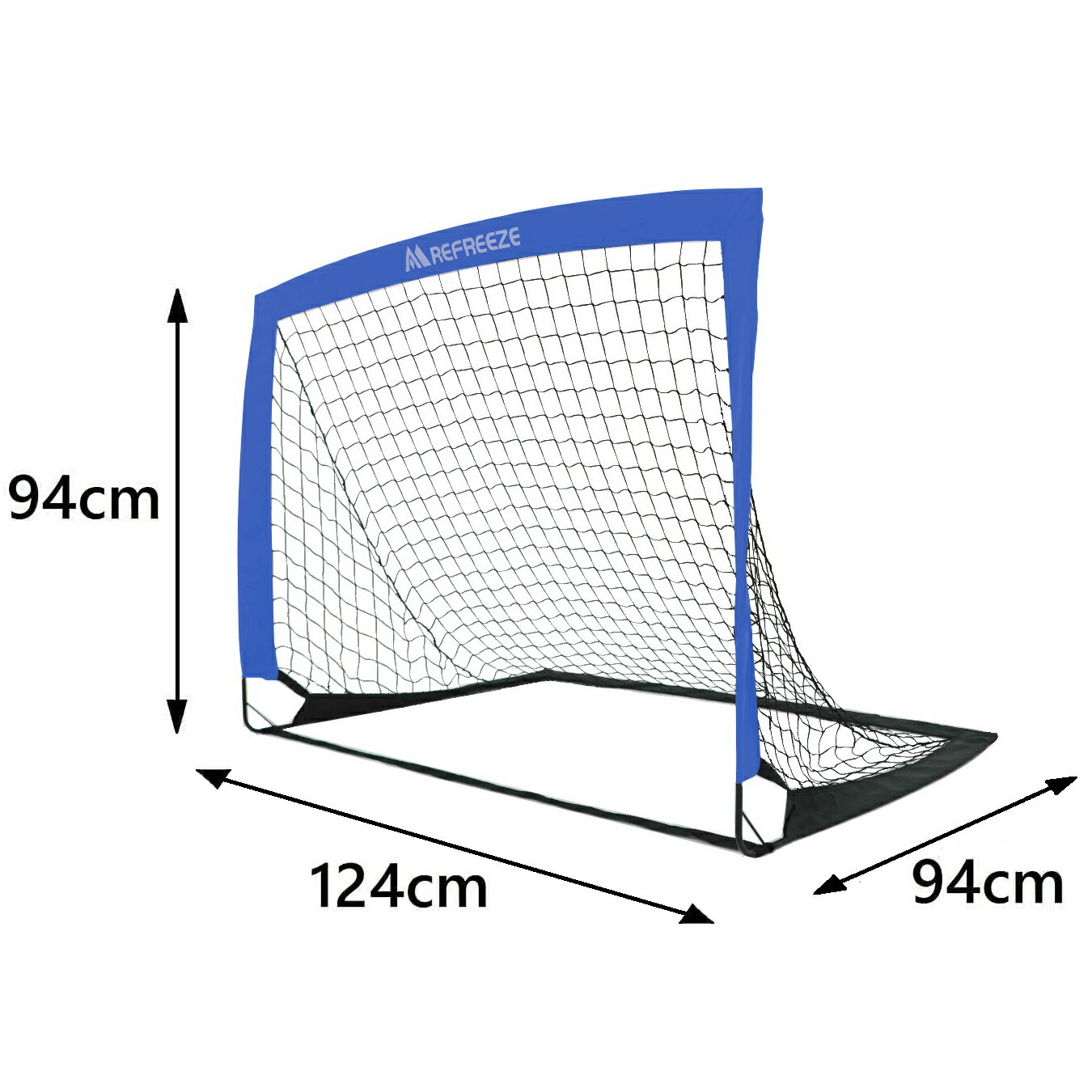 楽天市場】REFREEZE(リフリーズ) 124×94cm 折りたたみ サッカーゴール