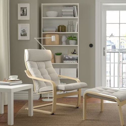 楽天市場】＊202402POÄNG ポエングパーソナルチェア バーチ材突き板