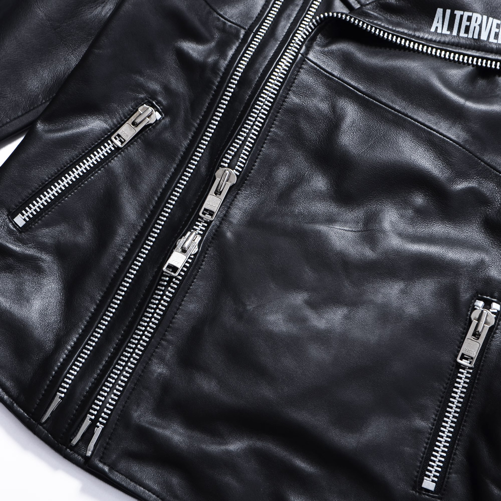 楽天市場】V系 ライダースジャケット レザー ラムレザー ダブル ダブル