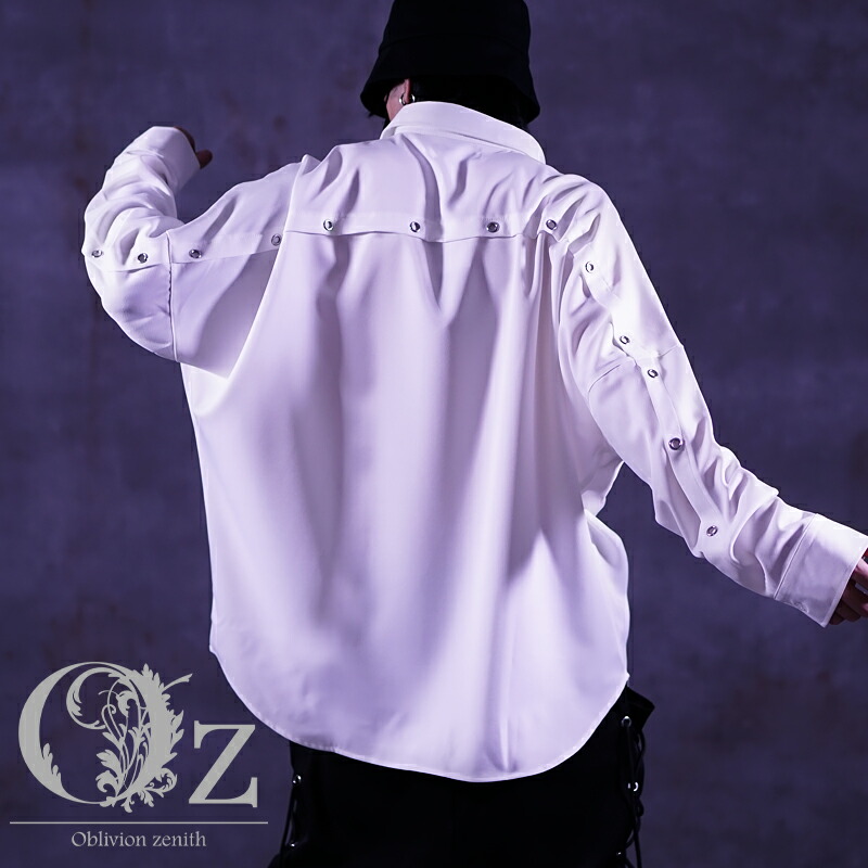 楽天市場】V系 シャツ メンズ レディース 長袖シャツ オーバーサイズ