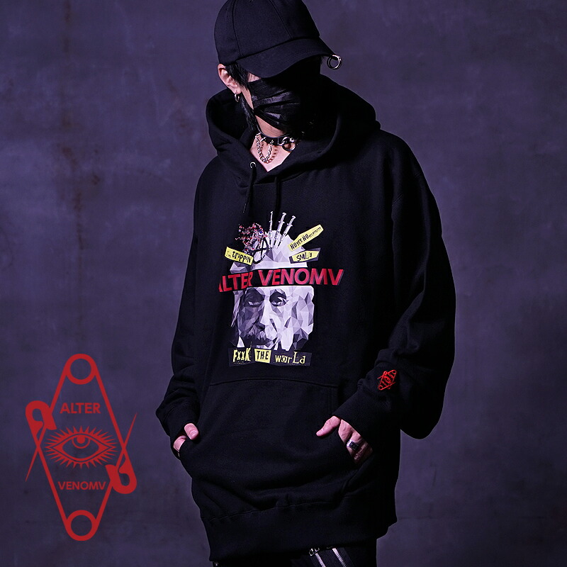 楽天市場】V系 パーカー スウェットパーカー プルオーバーパーカー