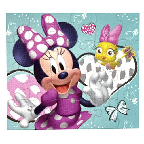 楽天市場】ミニー パズル 24ピース ( 横図案/ミニー＆ひよこ) 15371d