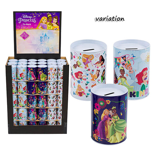 楽天市場】ディズニープリンセス 貯金箱 ( パープル ) 17338b ちょきん