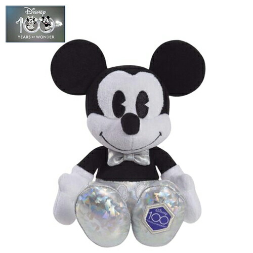 楽天市場】ディズニー 100th ミニ ぬいぐるみ ( ミッキー ) 18405a