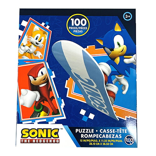 楽天市場】ソニック ジグソーパズル (100 ピース ) 18430a