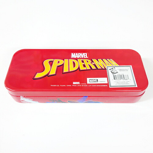楽天市場】スパイダーマン 缶ペンケース ( レッド ) 18361b ペンケース