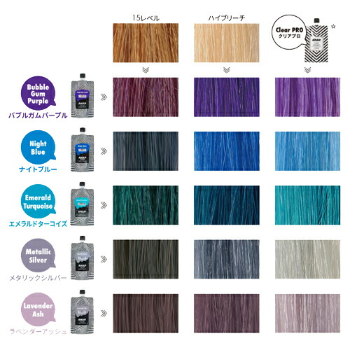 楽天市場】ANAP アナップ カラートリートメント メタリックシルバー