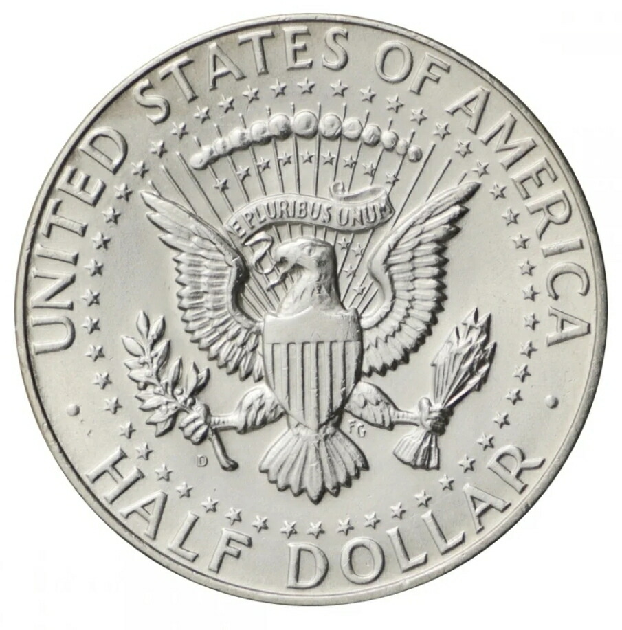 楽天市場】【1964年 銀90％ 未使用 流通品】 ケネディ 銀貨 「ケネディ