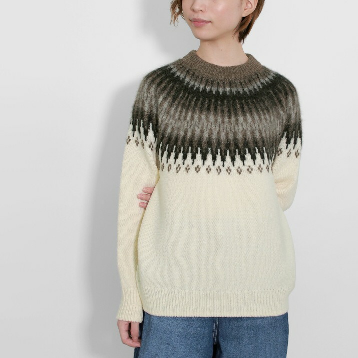 楽天市場】PRODIGAL フェアアイル ニット レディース セーター