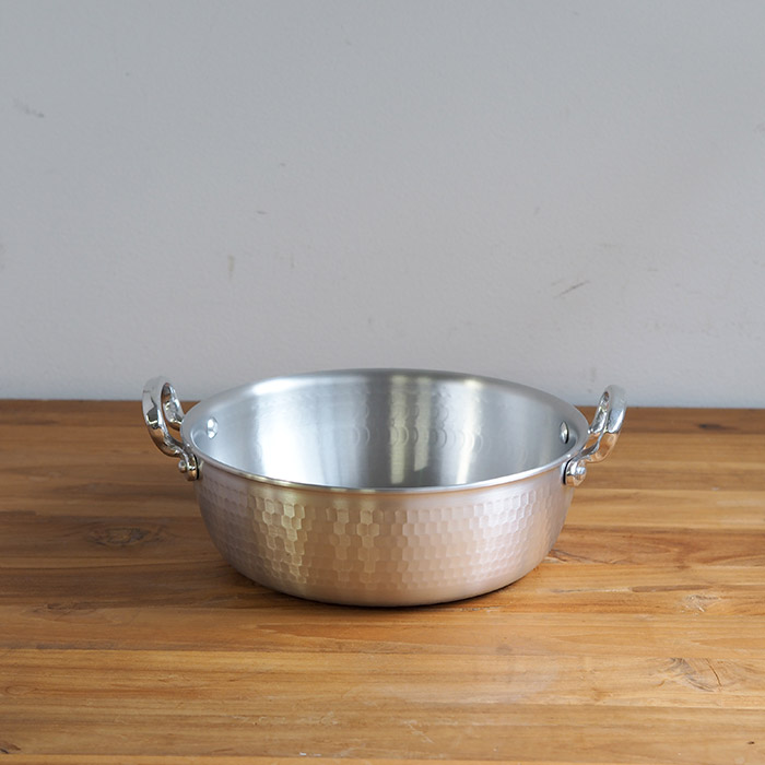 楽天市場】中尾アルミ製作所 N-39 打出浅鍋（揚鍋）21cm / 中尾アルミ