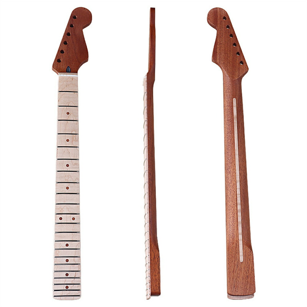 楽天市場】ギターネック STタイプ用交換ネック 22フレット マホガニー