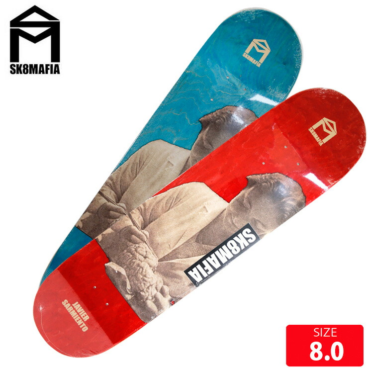 楽天市場】SK8MAFIA スケートマフィア デッキ SEREBRO DECK 8.0