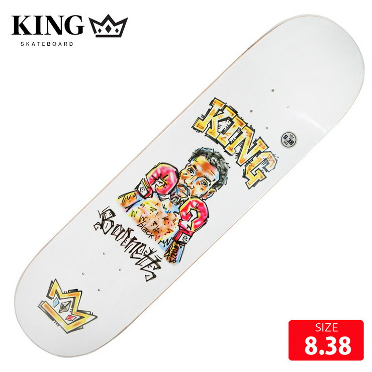 楽天市場】スケボー デッキ キングスケートボード KING CALEB BARNETT