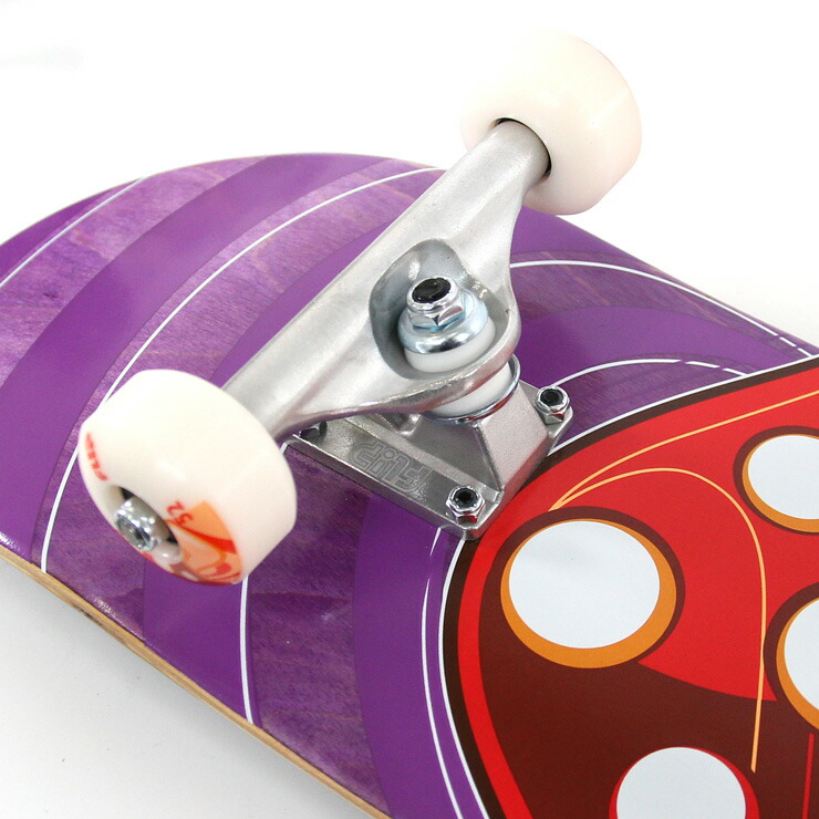 楽天市場】スケボー フリップ コンプリート FLIP POP SHROOM PURPLE