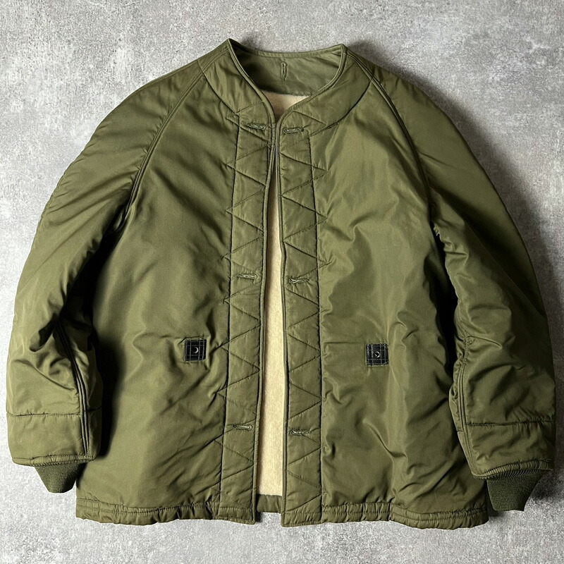 楽天市場】60s USAF 米軍実物 ウール パイル ライナー ジャケット L-L
