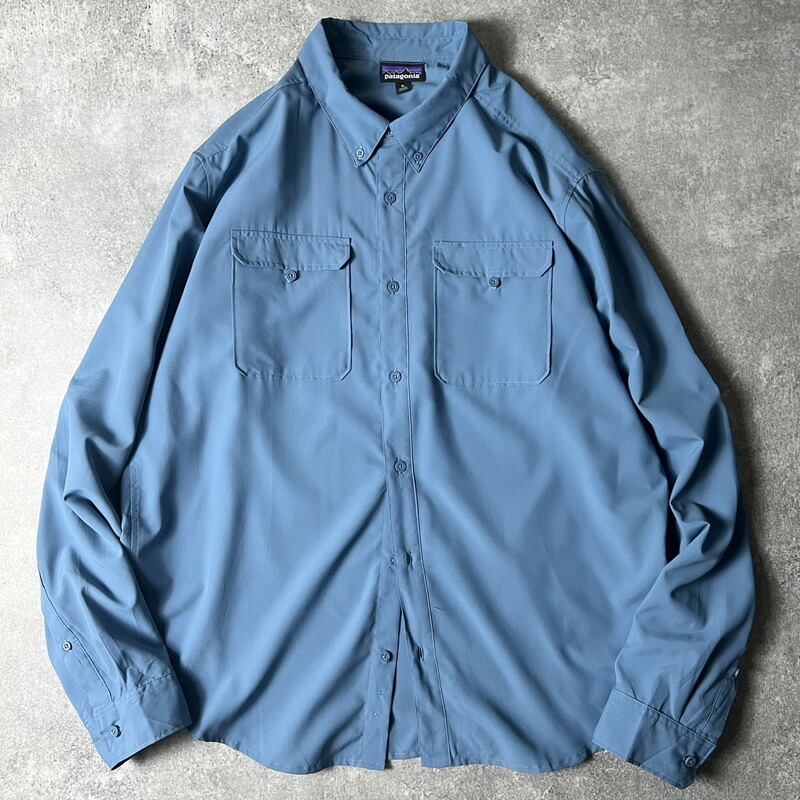 楽天市場】21年製 Patagonia 長袖 セルフガイデッド ハイク シャツ XL