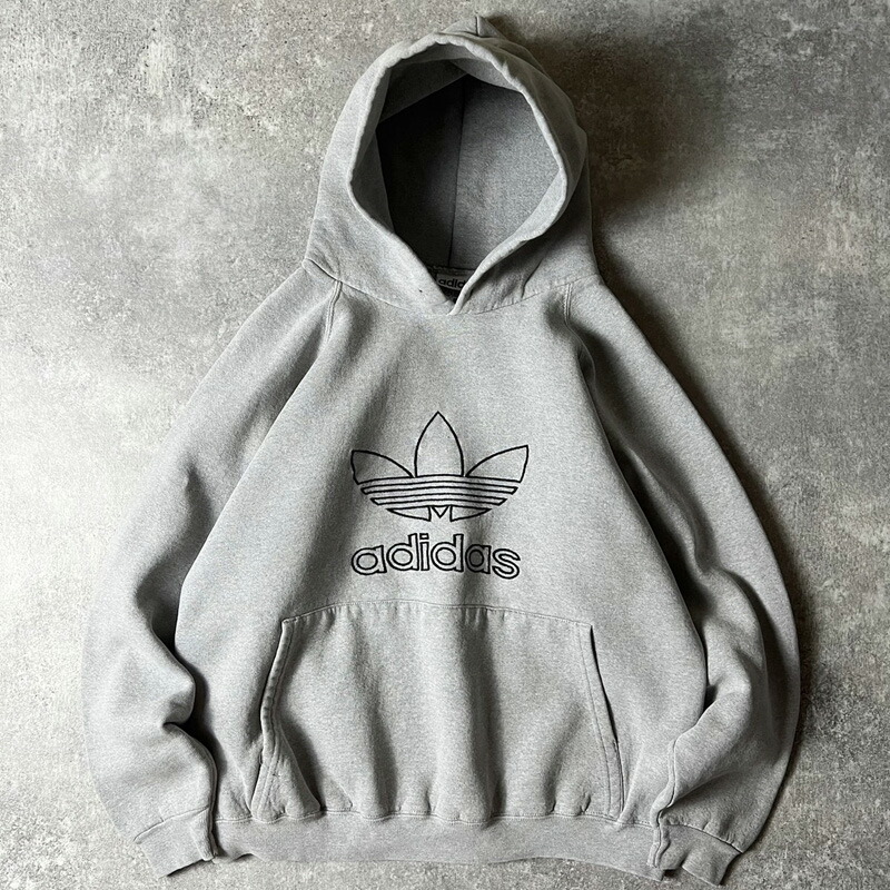 楽天市場】90s USA製 adidas ビッグ トレフォイル ロゴ 刺繍