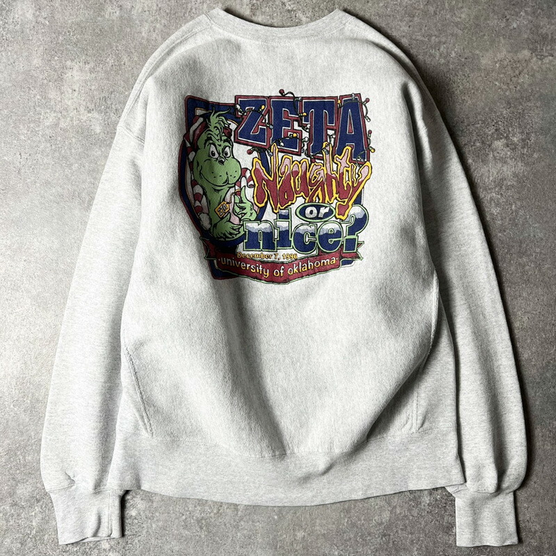 楽天市場】90s USA製 Lee グリンチ キャラクター カレッジ プリント RW