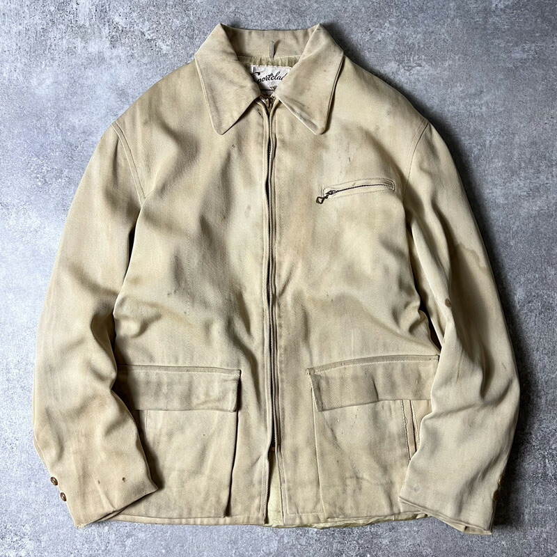 楽天市場】雰囲気系 60s Sportclad ライナー付き コットン ツイル