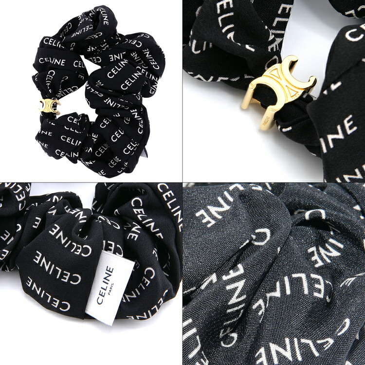 楽天市場】【国内正規品/純正ラッピング済】 CELINE セリーヌ シュシュ