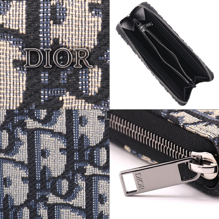 楽天市場】【ラッピング済 ショップバッグ付属】ディオール 長財布