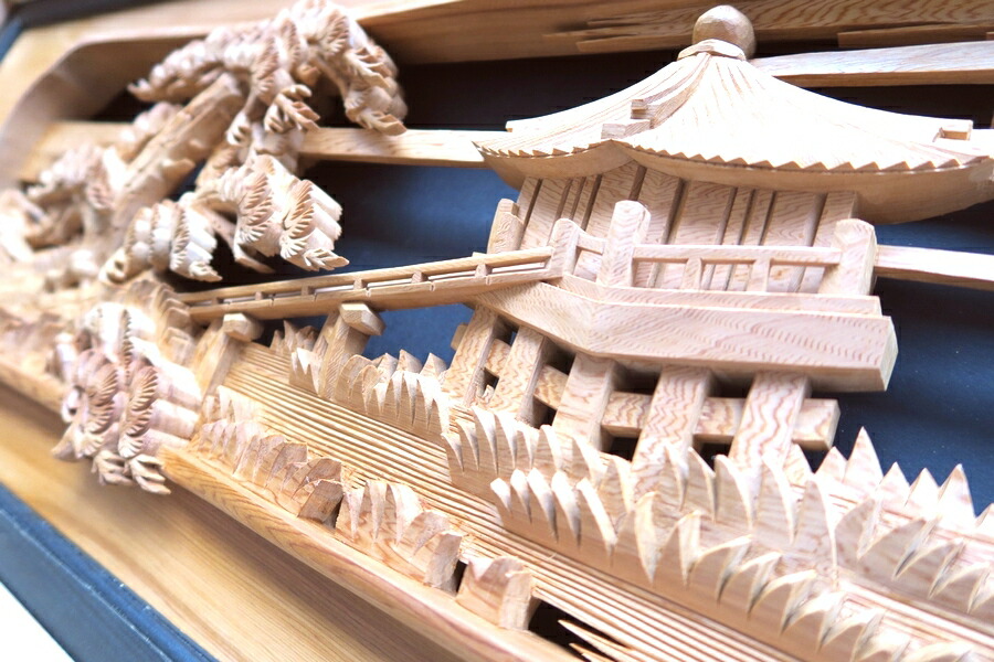 楽天市場】欄間 建具 【1点もの商品】【新品】 高級手彫り欄間2間1組