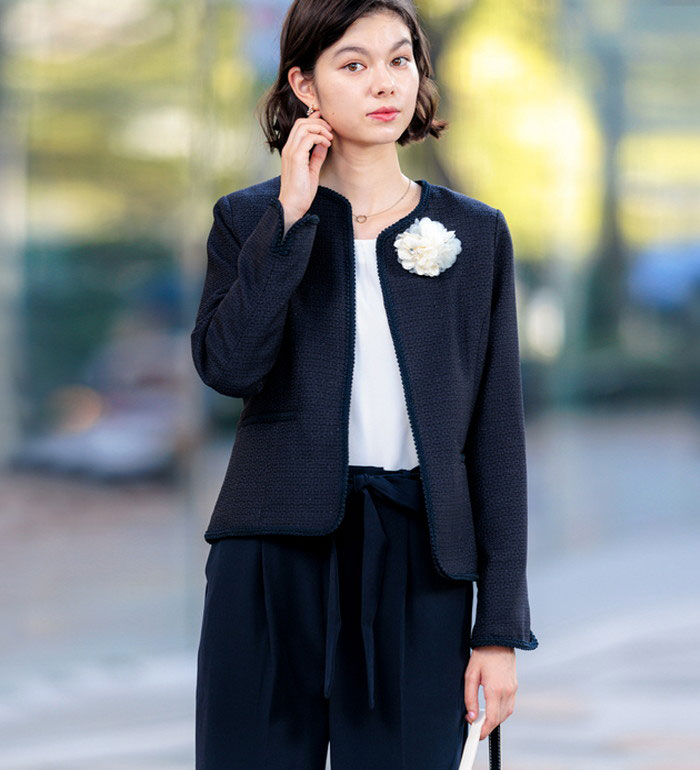 楽天市場】パンツが選べるセレモニーツイードジャケットスーツ 2025春